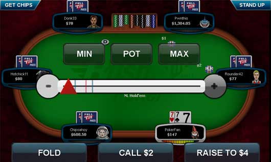 Rush Mobile Poker Full Tilt