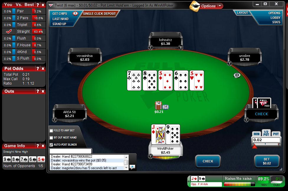 Download Poker Odds Calculator