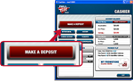 Full Tilt Poker Bonus & Deposit - Step 2: Click Make Deposit button