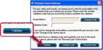 Creating a free FullTilt Poker account - Step 4: Insert your validation code then click 'Validate' to complete your new account setup