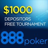 1000 depositors freeroll 888 poker