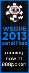2013 WSOP Europa