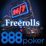 24 7 freerolls 888poker