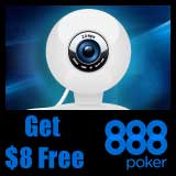 888 poker $8 free