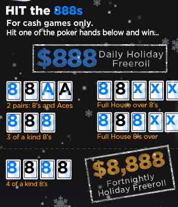 888 poker bonus