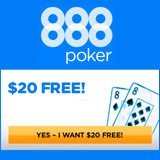 888 Poker codice bonus istantaneo