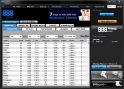 888poker lobbyen