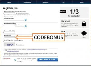 Party Casino Bonuscode
