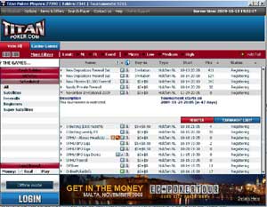 Titan Poker November Invitational 2009