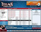 TitanPoker August 2K special screen shot