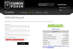 carbon poker bonus code