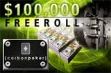 Carbon Poker Freeroll 100k