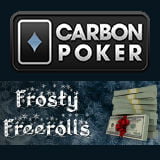 carbon poker frosty freerolls