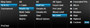 Cash Tables + Poker Tournament Tables