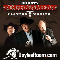 doyles room bounty tournaments