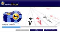 Empire Poker lobby loading 