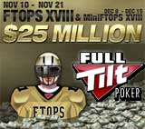 ftops xviii full tilt poker tournaments