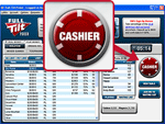 Full Tilt Poker Bonus & Deposit - Step 1: Click the Cashier button