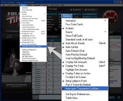 Full Tilt Poker Lobby Optionen
