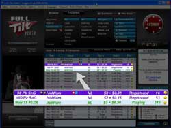 Full Tilt Poker Lobby update