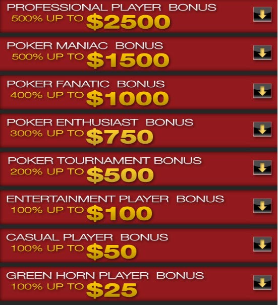 Hollywood Poker bonus codes