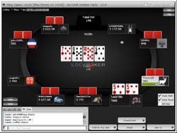 lockpoker table