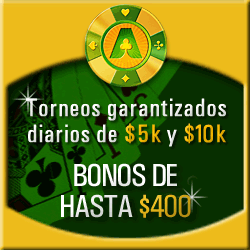 LuckyAce Poker bonus code for new depositing players 100% match bonus to $400 as a welcome bonus at LuckyAcePoker