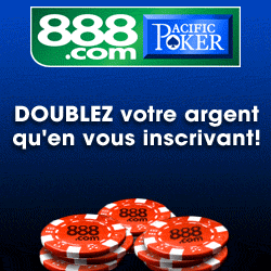 Pacific Poker offer players a 25% welcome bonus up to $100 for new players signing up.