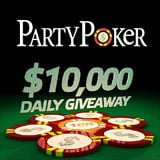 party poker $10k daily giveaway