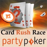 party poker card rush