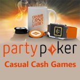 Partypoker introduserer Casual Cash Games