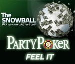 party poker snowball