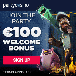 PartyCasino code bonus
