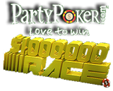 party poker million dollar race