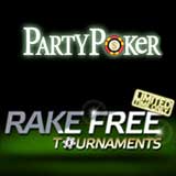 partypoker rake free tournaments
