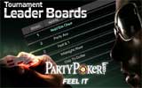 partypoker tournament leader board
