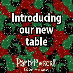 New PartyPoker bonus code 