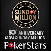 pokerstars sunday million