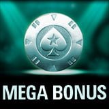 PokerStars Megabonus Belønning