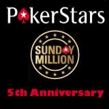 pokerstars sunday miilion tournament
