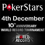 PokerStars Guinness World Record största online-pokerturnering