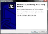 Setup bodog poker