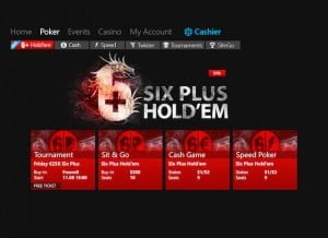six plus holdem