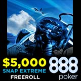 Snap-Extreme-Freeroll Turniere bei 888poker