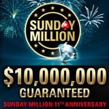 Sunday Million 11° Anniversario PokerStars