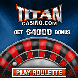 titan casino roulette bonus code