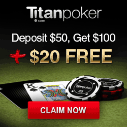 titan poker deposit bonus