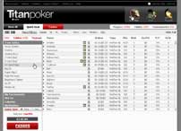 lobby de Titan Poker