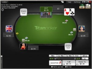 titanpoker speed holdem poker
