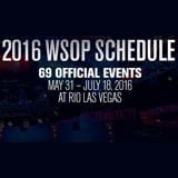 WSOP Calendrier 2016